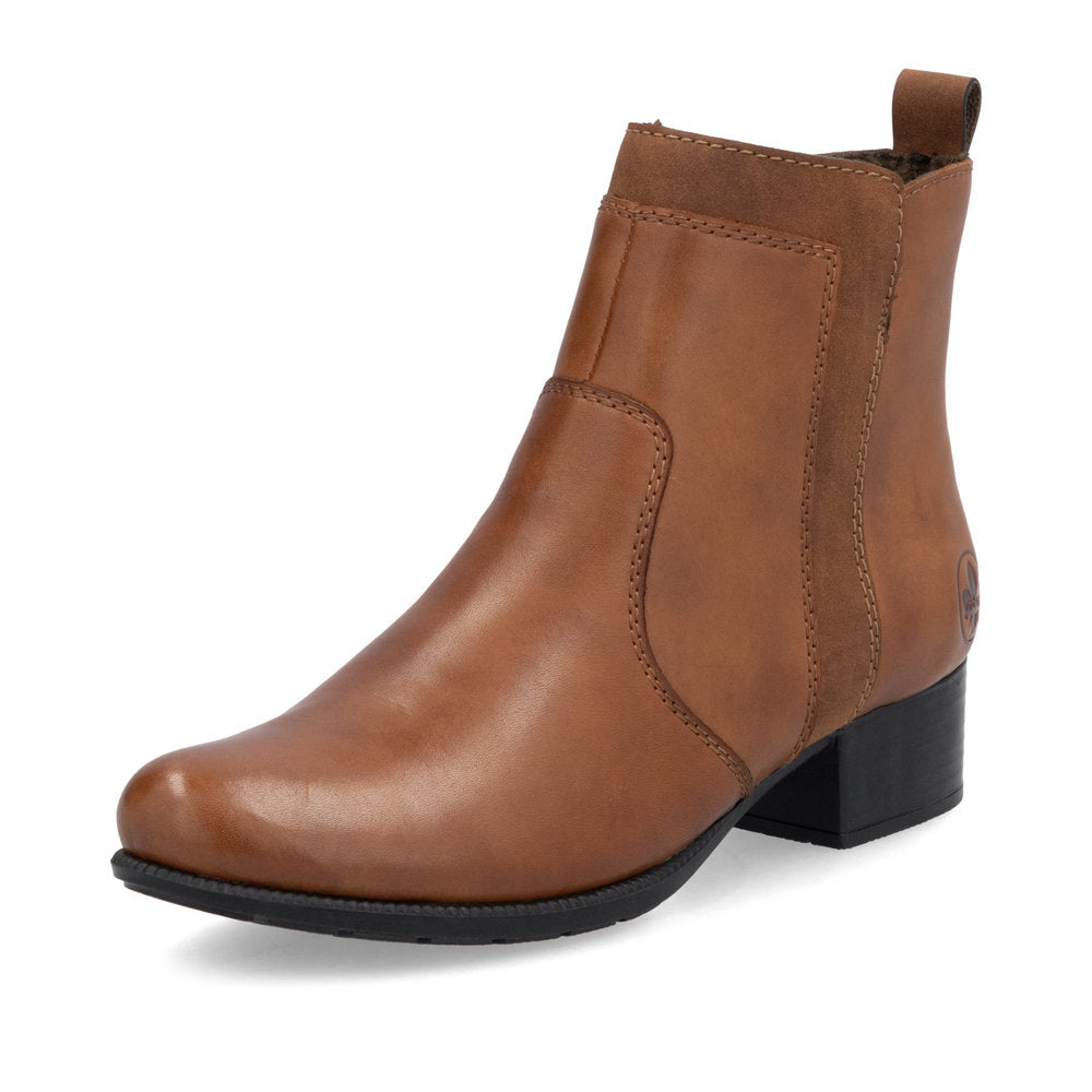 Rieker Ladies Classic Zip Ankle Boot