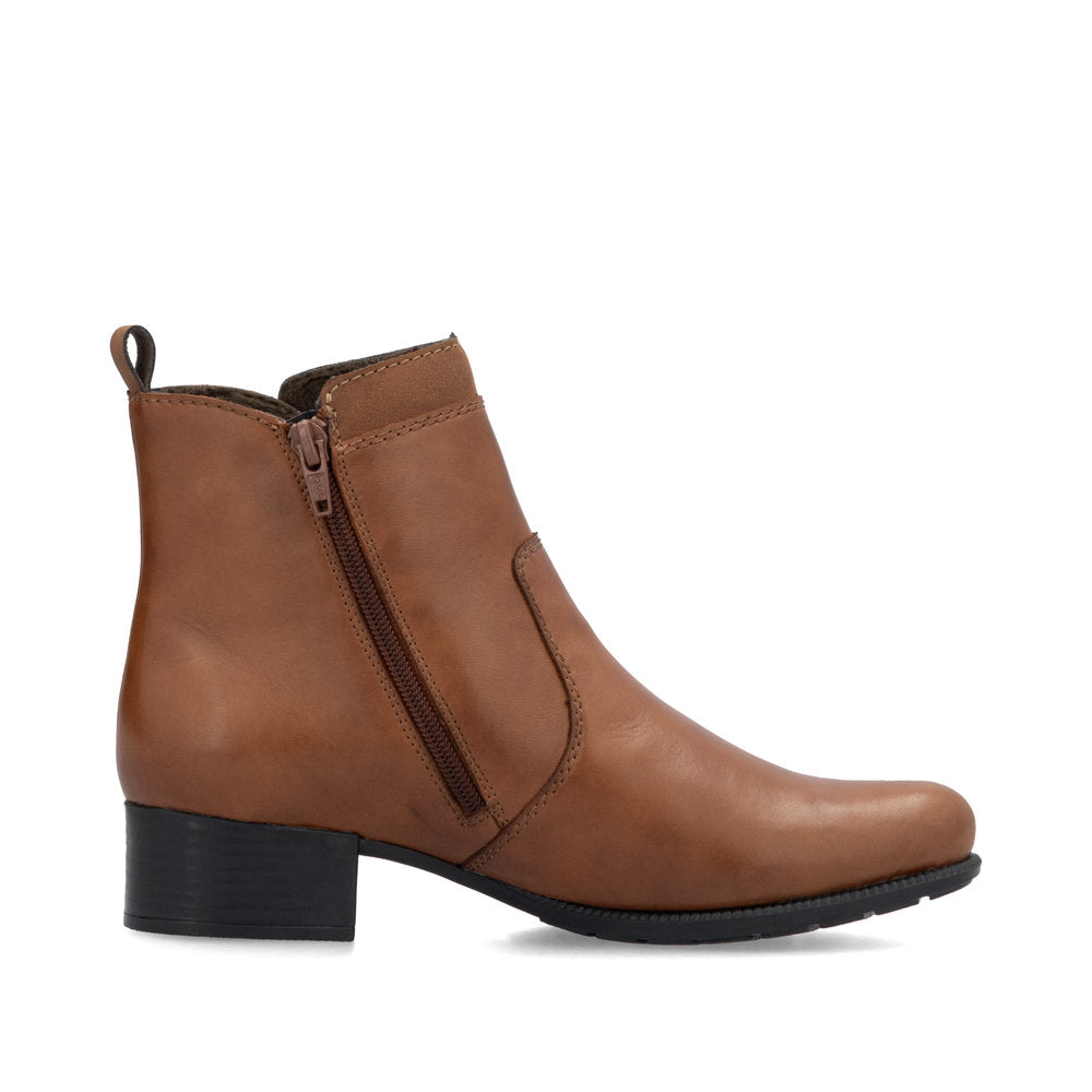 Rieker Ladies Classic Zip Ankle Boot