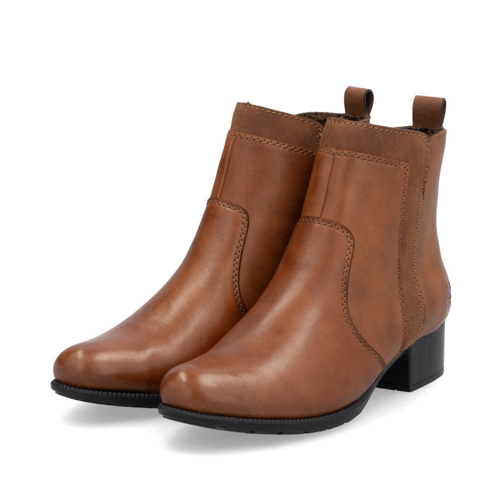 Rieker Ladies Classic Zip Ankle Boot