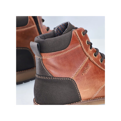 Rieker Mens Chunky Sole Lace Up Boot