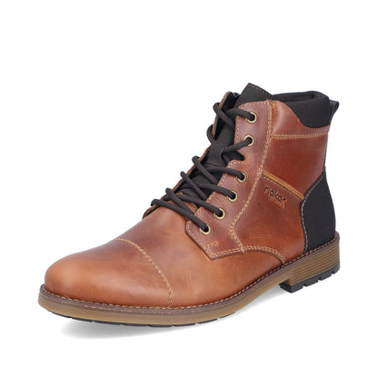 Rieker Mens Chunky Sole Lace Up Boot