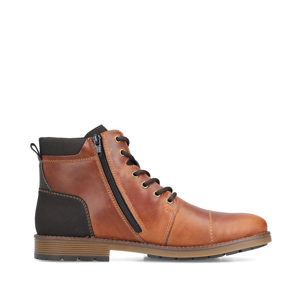 Rieker Mens Chunky Sole Lace Up Boot