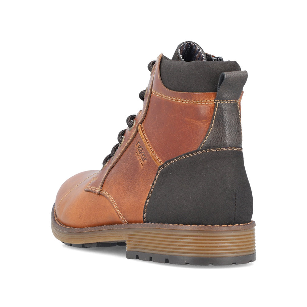 Rieker Mens Chunky Sole Lace Up Boot