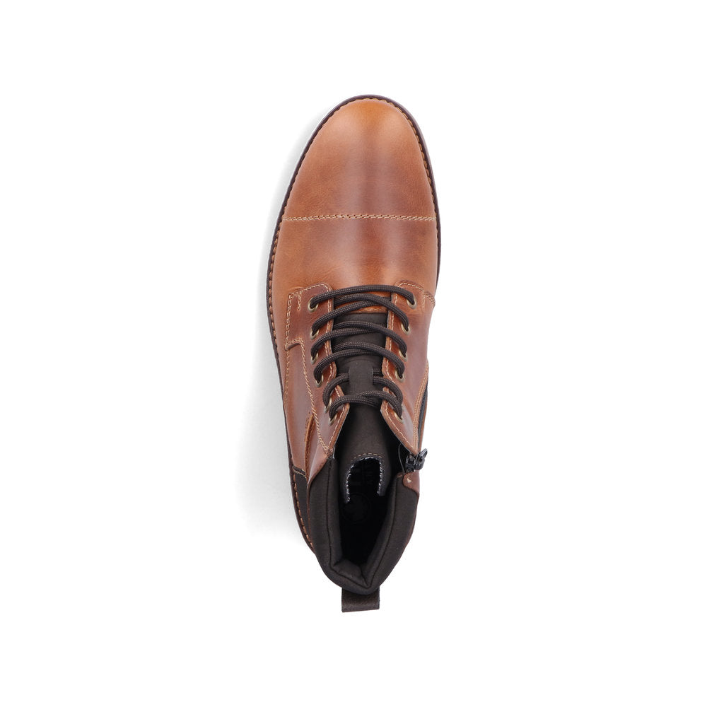Rieker Mens Chunky Sole Lace Up Boot