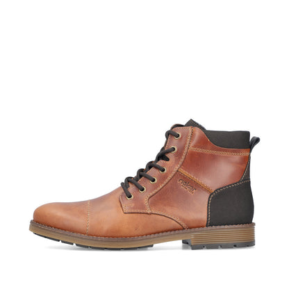 Rieker Mens Chunky Sole Lace Up Boot