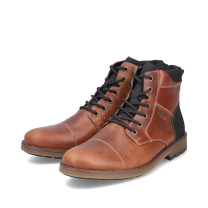Rieker Mens Chunky Sole Lace Up Boot