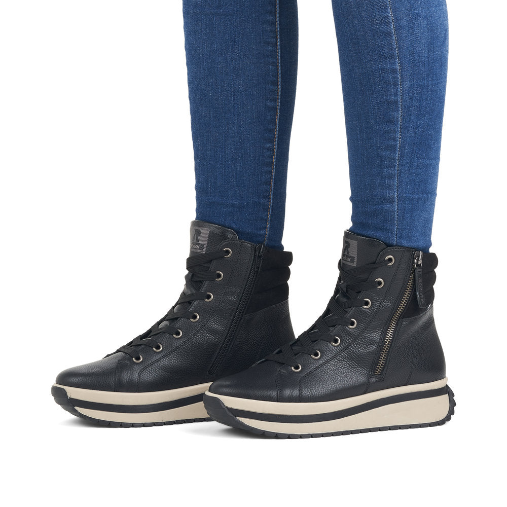Rieker Ladies Evolution Lace Up Ankle Boot