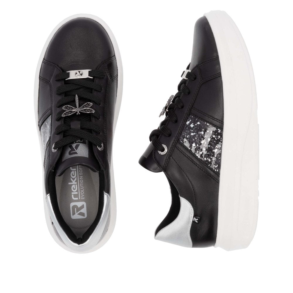 Rieker Ladies Dragon Fly Trim Evolution Sneaker