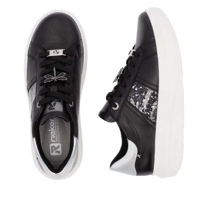 Rieker Ladies Dragon Fly Trim Evolution Sneaker