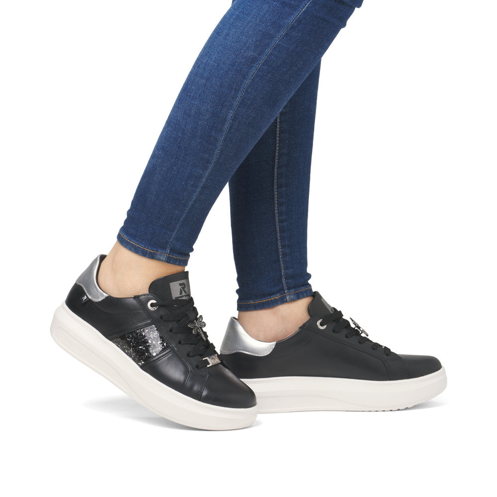 Rieker Ladies Dragon Fly Trim Evolution Sneaker