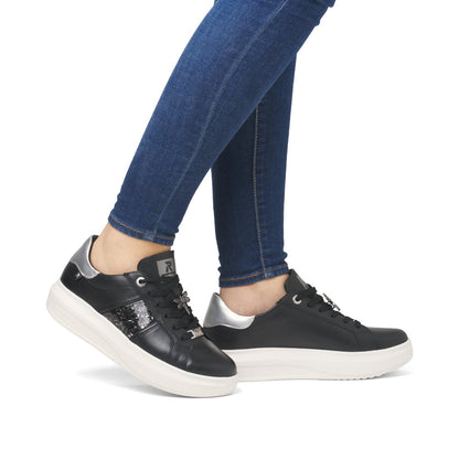 Rieker Ladies Dragon Fly Trim Evolution Sneaker