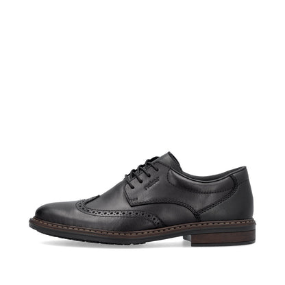 Rieker Mens Brogue Front Lace Shoe