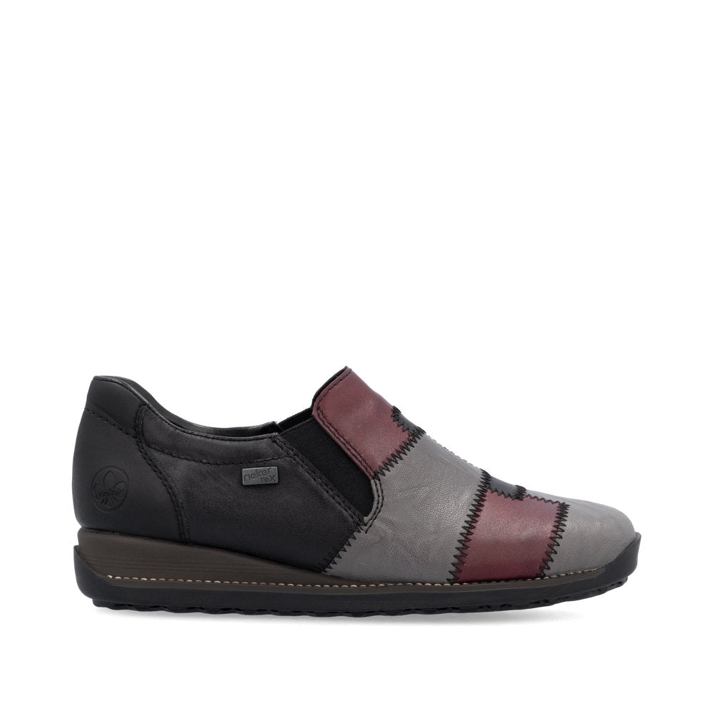 Rieker Ladies Two Tone Tex Shoe