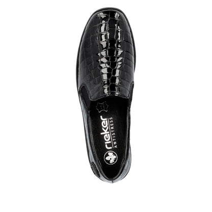 Rieker Ladies Croc Wedge Shoe