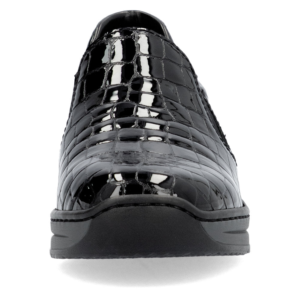 Rieker Ladies Croc Wedge Shoe