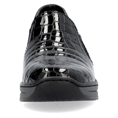 Rieker Ladies Croc Wedge Shoe