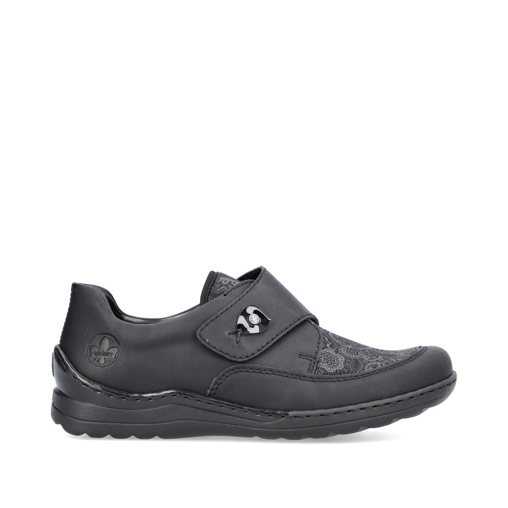 Rieker Ladies Velcro Strap Shoe
