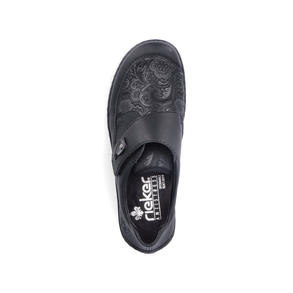 Rieker Ladies Velcro Strap Shoe