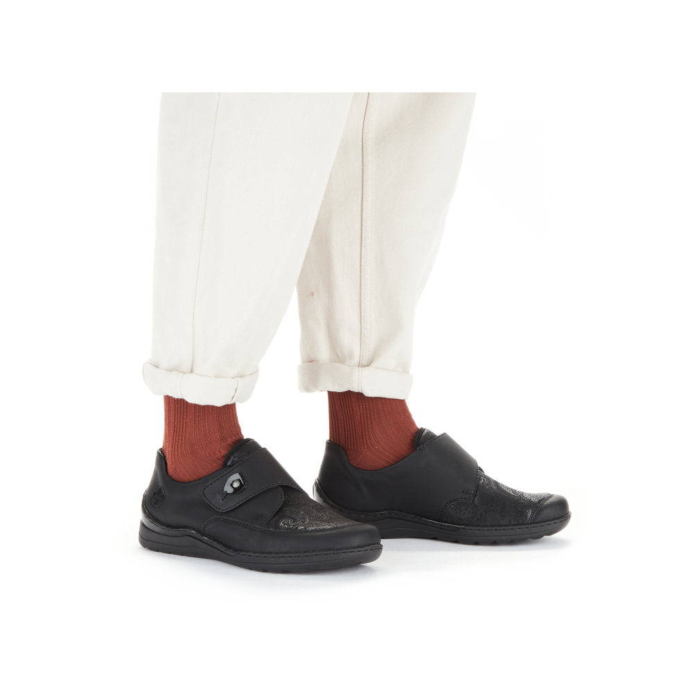 Rieker Ladies Velcro Strap Shoe