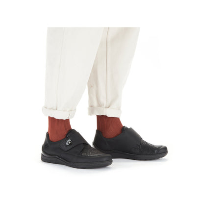 Rieker Ladies Velcro Strap Shoe