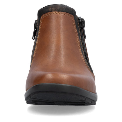 Rieker Ladies Double Zip Ankle Boot