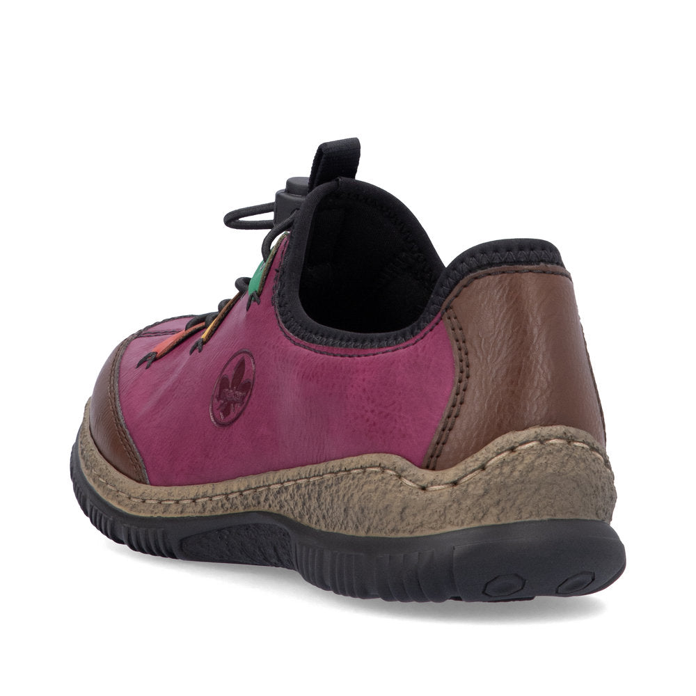 Rieker Ladies Multi Colour Bungee Slip On