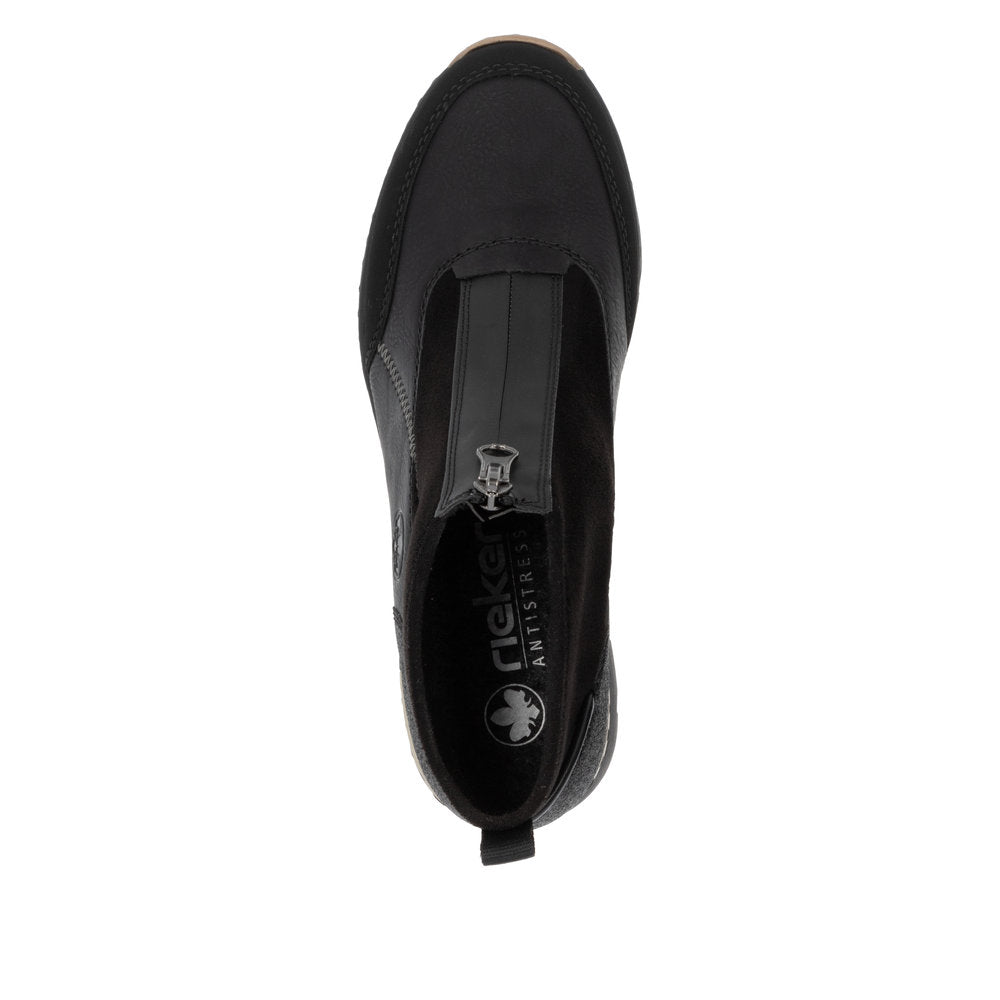 Rieker Ladies Zip Front Sneaker Boot