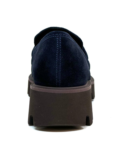 Ara Oxford Ladies Square Trim Chunky Sole Loafer