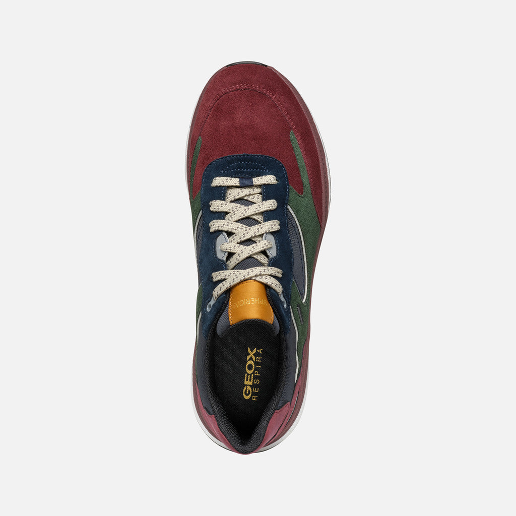 Geox Spherica Amphibiox Mens Lace Up Sneaker