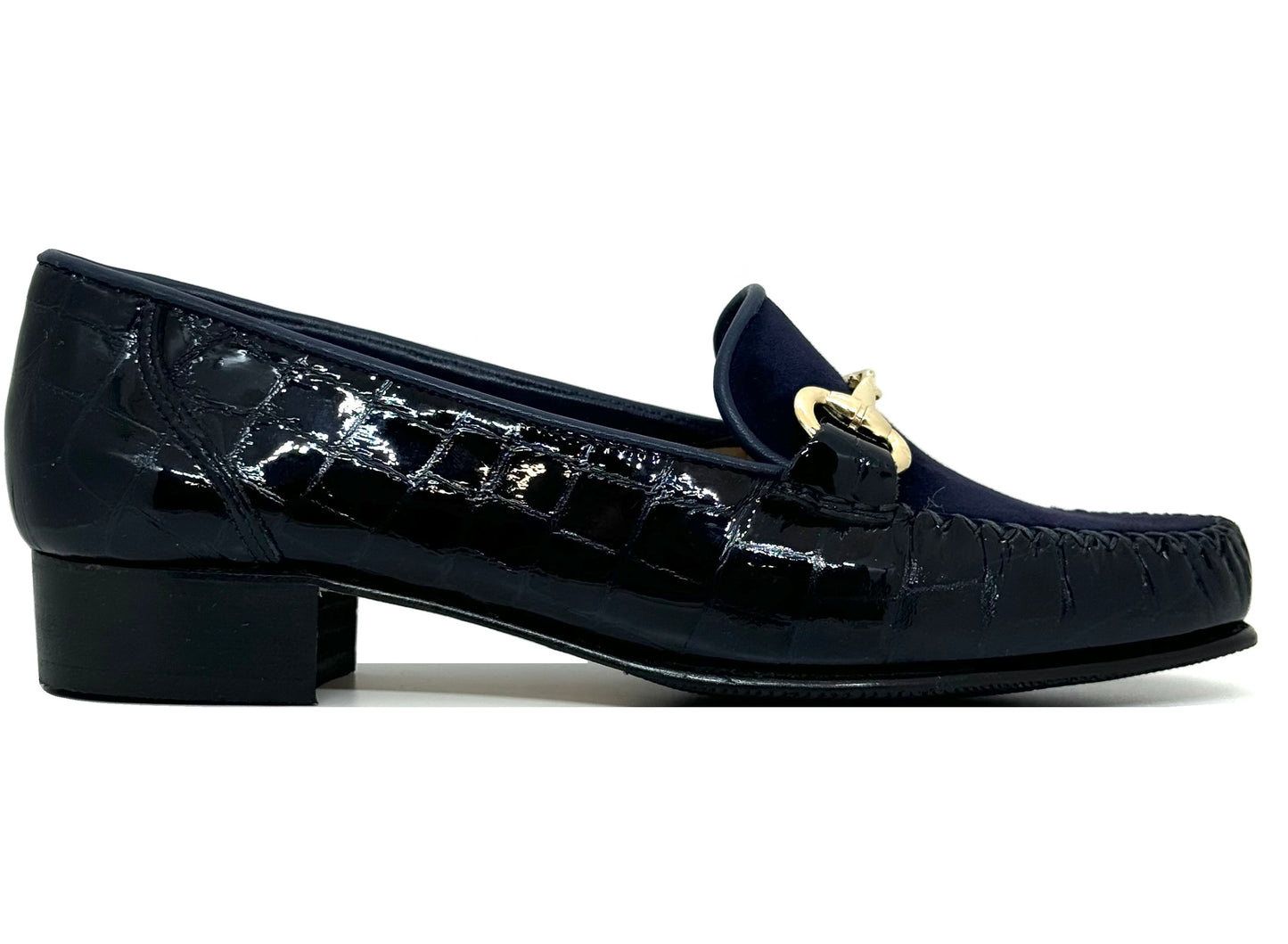 HB Shoes Ladies Classic Snaffle Trim Loafer