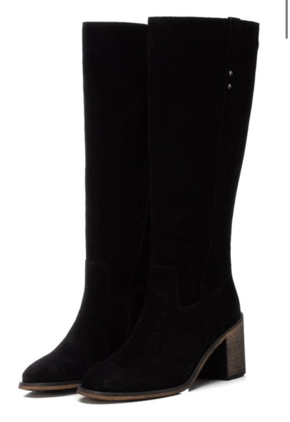 Carmela Ladies Block Heel Full Leg Boot