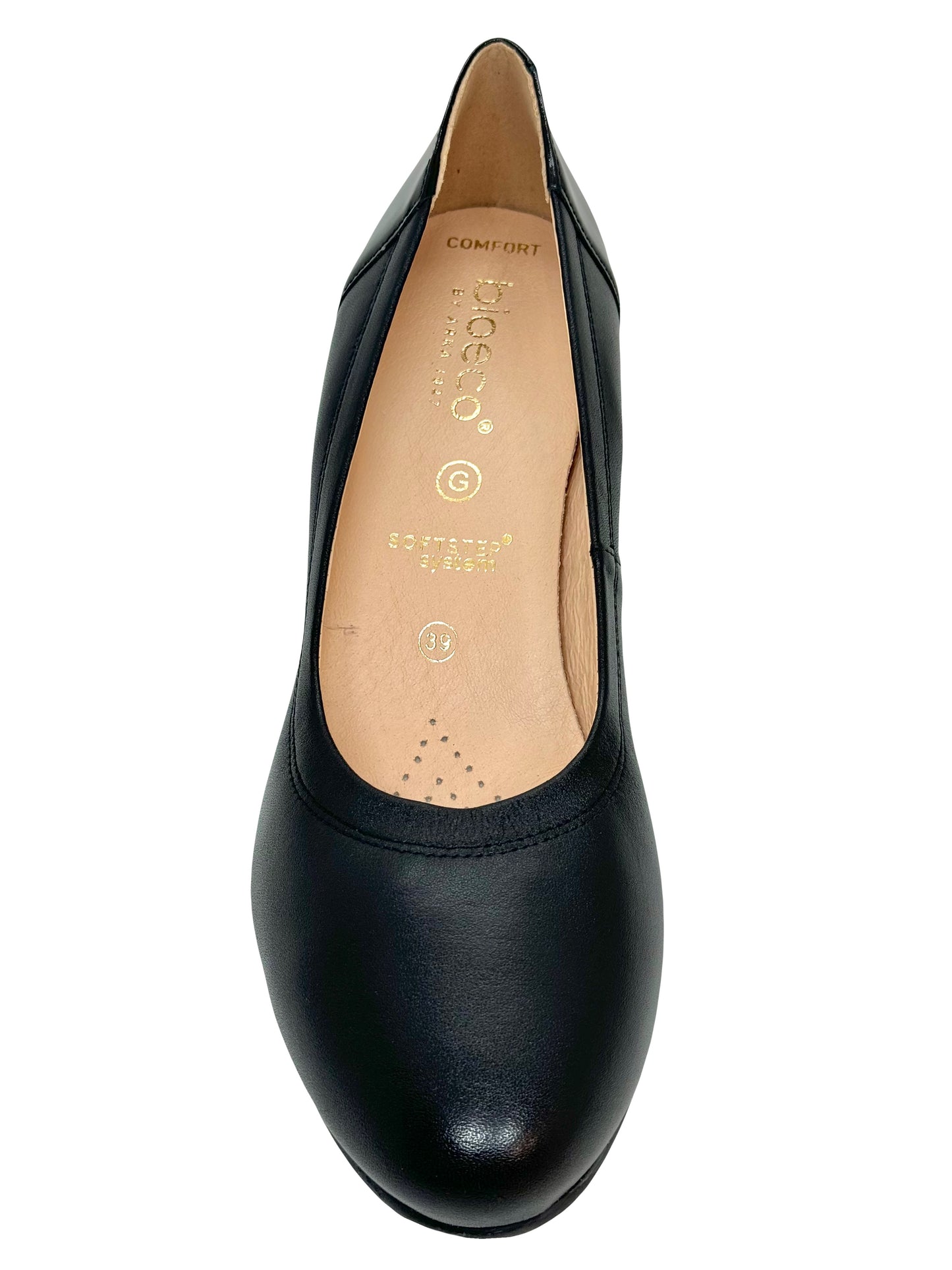 Bioeco Ladies Wedge Heel Court Shoe