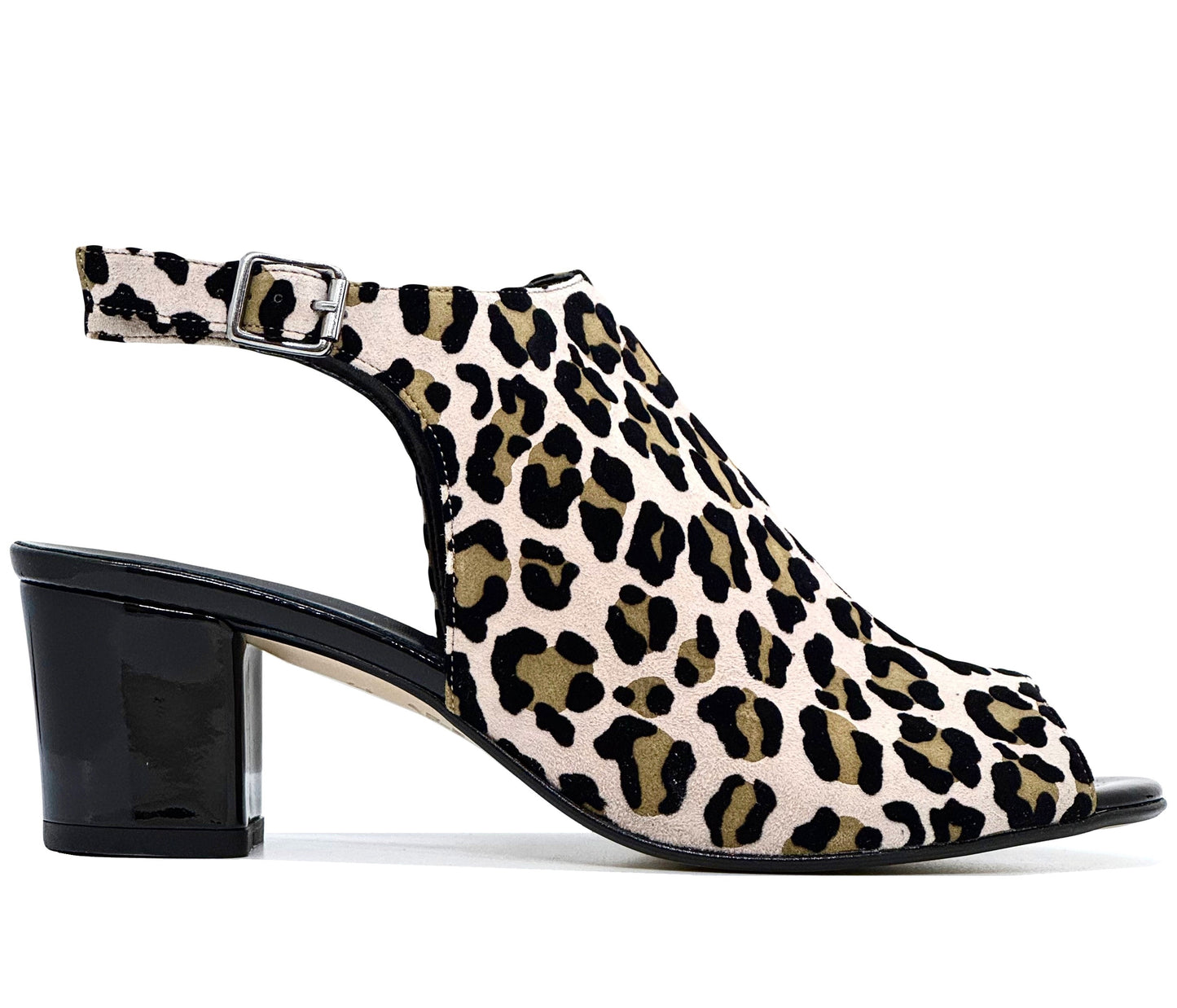 HB Ladies Block Heel Peep Toe Sandal