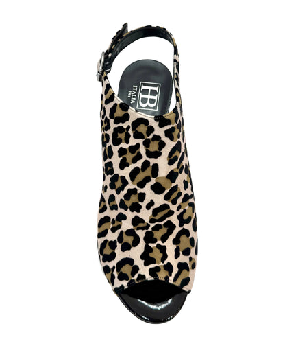 HB Ladies Block Heel Peep Toe Sandal