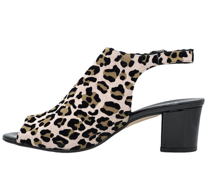 HB Ladies Block Heel Peep Toe Sandal