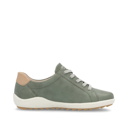 Remonte Ladies Zip Lace Up Sneaker