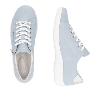 Remonte Ladies Zip Lace Up Casual Shoe
