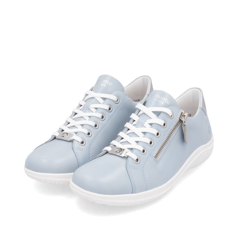 Remonte Ladies Zip Lace Up Casual Shoe