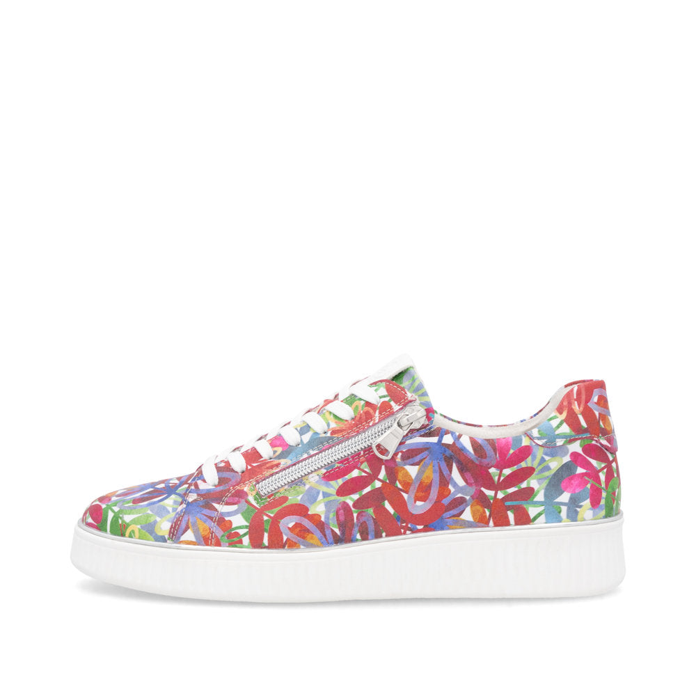 Remonte Ladies Zip and Lace up Sneaker