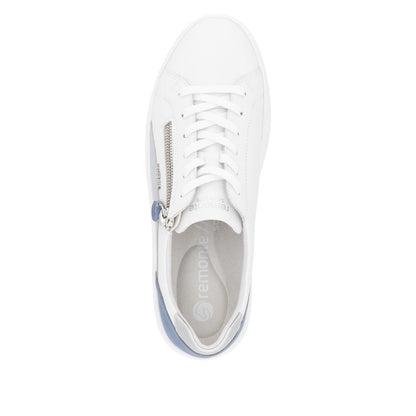 Remonte Ladies Zip Side Flatform Sneaker