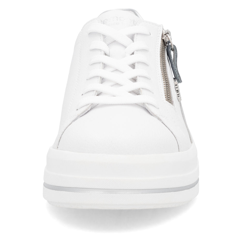 Remonte Ladies Zip Side Flatform Sneaker