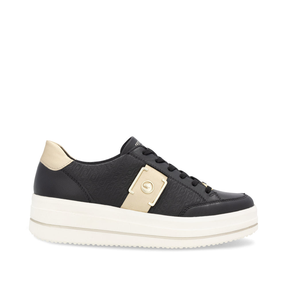 Remonte Ladies Flatform Lace Up Sneaker