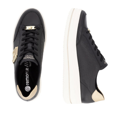 Remonte Ladies Flatform Lace Up Sneaker