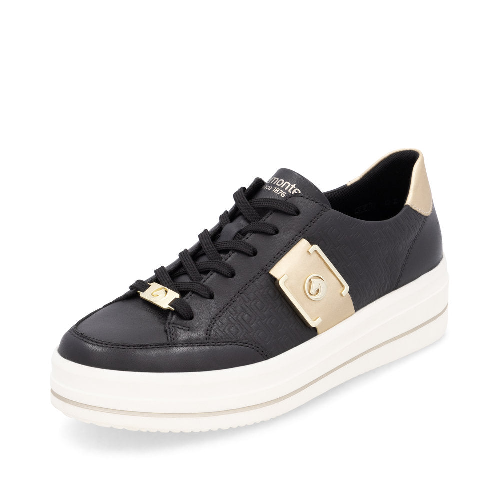 Remonte Ladies Flatform Lace Up Sneaker