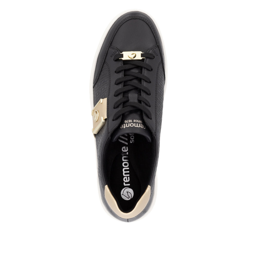 Remonte Ladies Flatform Lace Up Sneaker