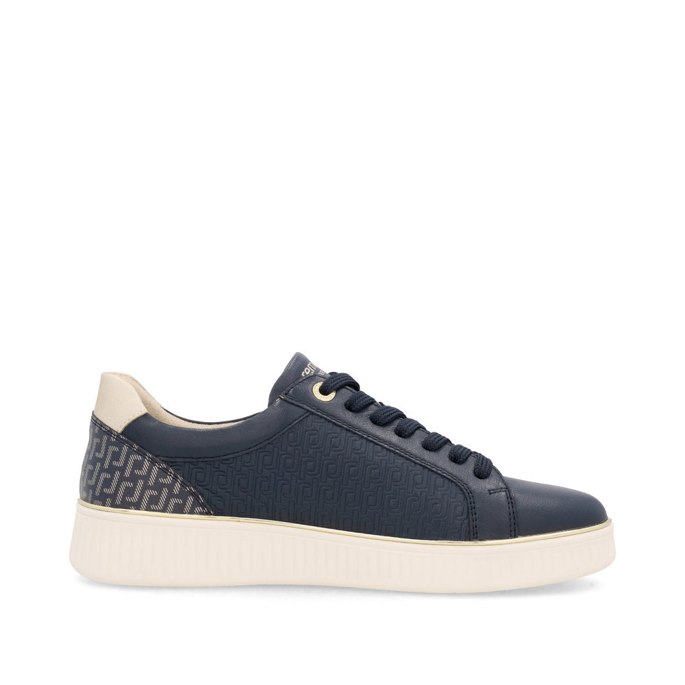Remonte Ladies Zip and Lace Up Sneaker