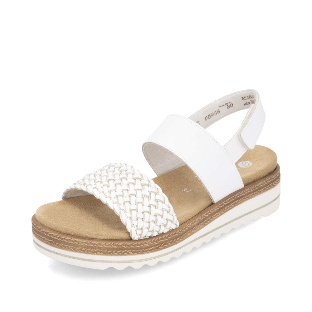 Remonte Ladies Woven Front Flat Sandal