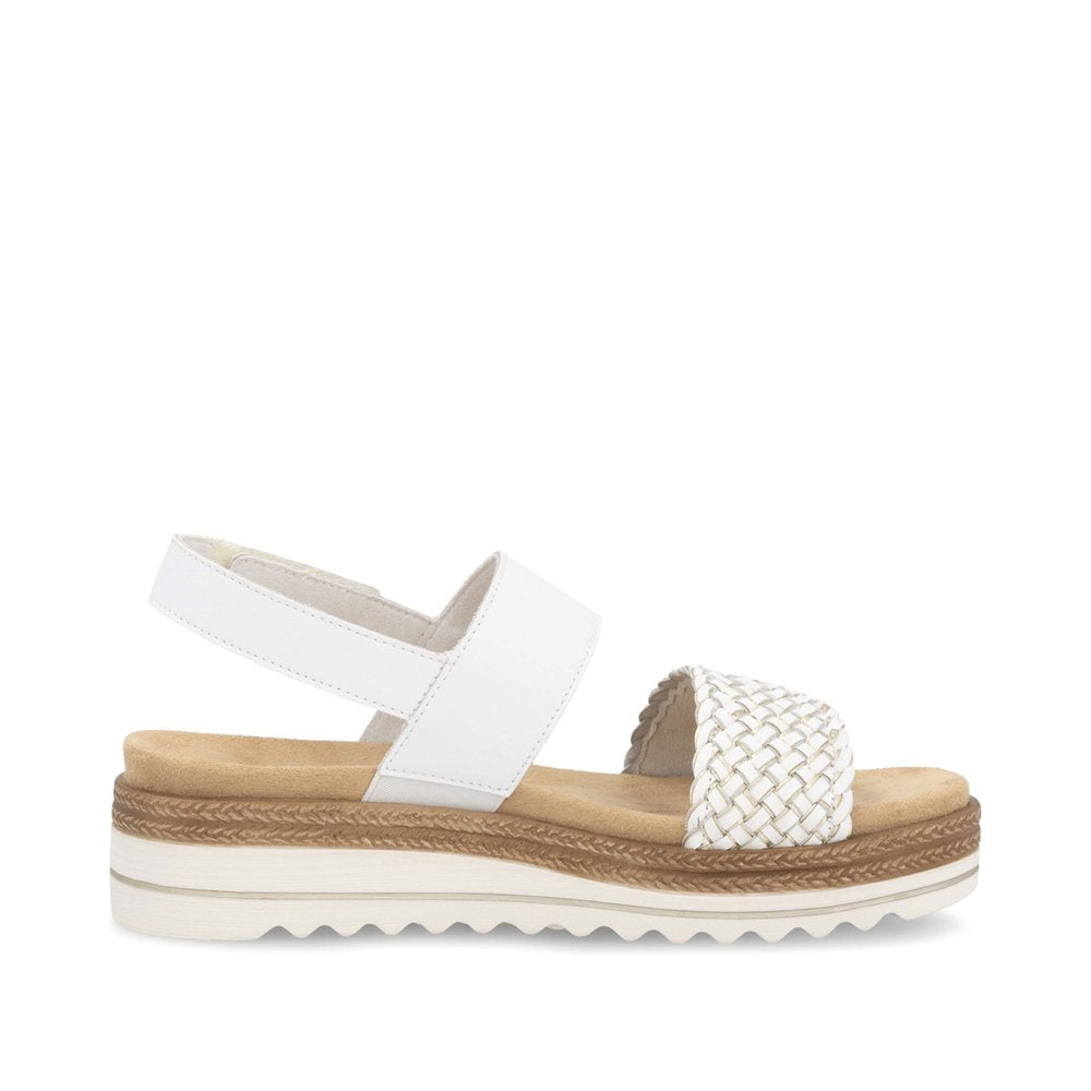 Remonte Ladies Woven Front Flat Sandal