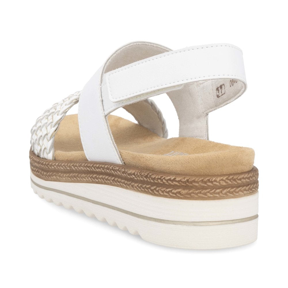 Remonte Ladies Woven Front Flat Sandal