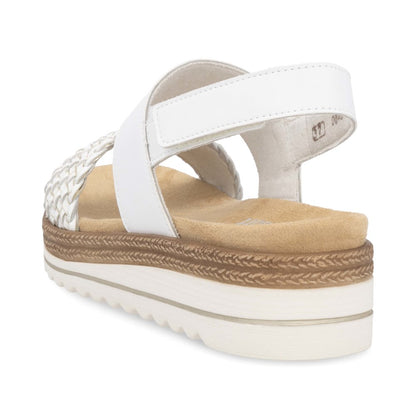 Remonte Ladies Woven Front Flat Sandal